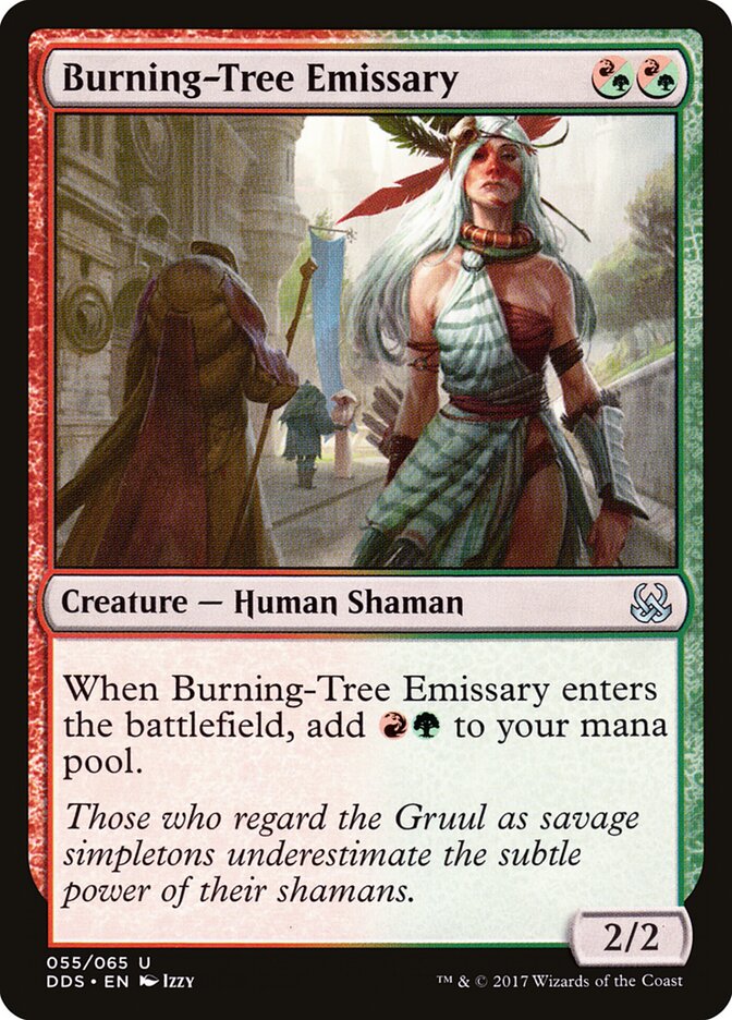 Emissário da Árvore Flamejante / Burning-Tree Emissary - Magic: The Gathering - MoxLand