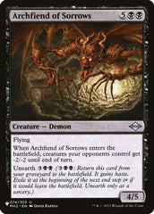 Arquidemônio dos Pesares / Archfiend of Sorrows - Magic: The Gathering - MoxLand