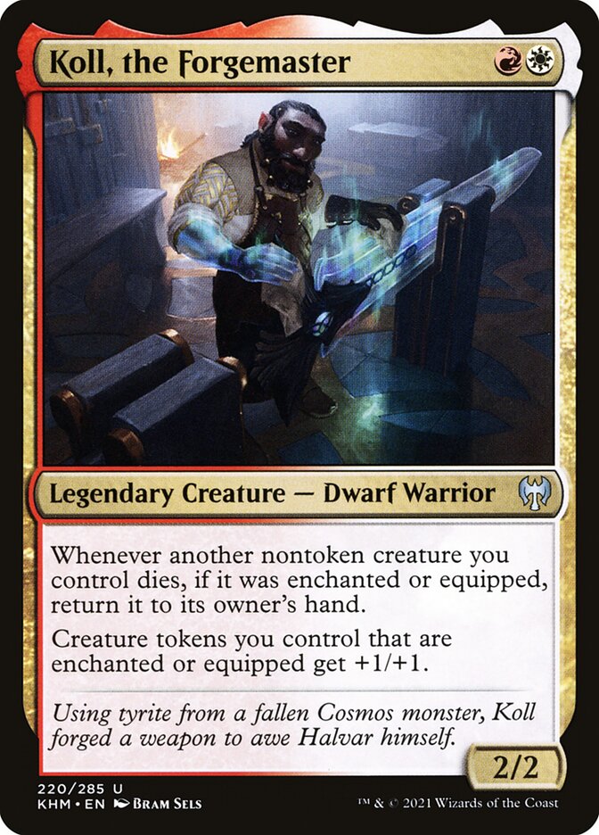 Knoll, o Mestre da Forja / Koll, the Forgemaster - Magic: The Gathering - MoxLand