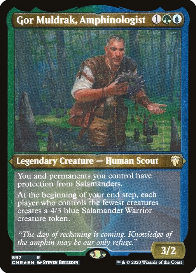 Gor Muldrak, Amphinólogo / Gor Muldrak, Amphinologist - Magic: The Gathering - MoxLand