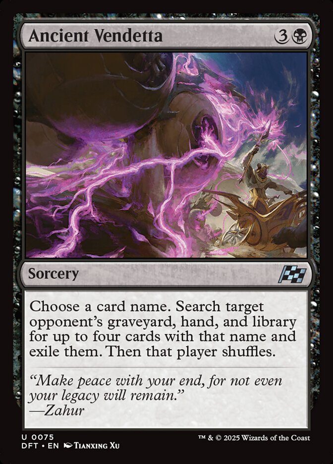 Vingança Ancestral / Ancient Vendetta - Magic: The Gathering - MoxLand