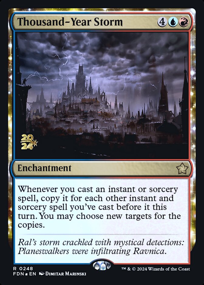Tempestade do Milênio / Thousand-Year Storm - Magic: The Gathering - MoxLand