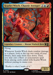 Scarlet Witch, Chaotic Avenger - Magic: The Gathering - MoxLand