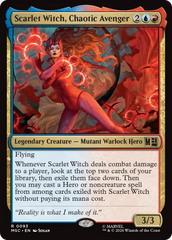 Scarlet Witch, Chaotic Avenger - Magic: The Gathering - MoxLand