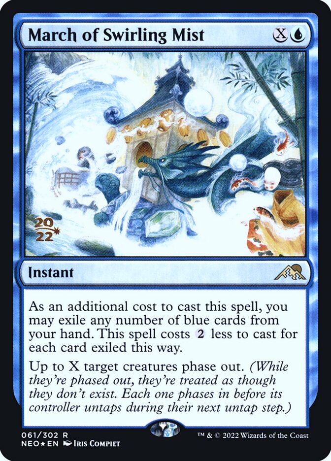 Marcha da Névoa Turbilhonante / March of Swirling Mist - Magic: The Gathering - MoxLand