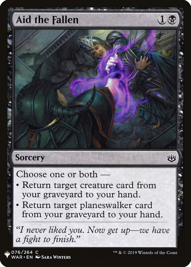 Ajudar os Caídos / Aid the Fallen - Magic: The Gathering - MoxLand
