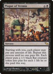 Praga Pestilenta / Plague of Vermin - Magic: The Gathering - MoxLand