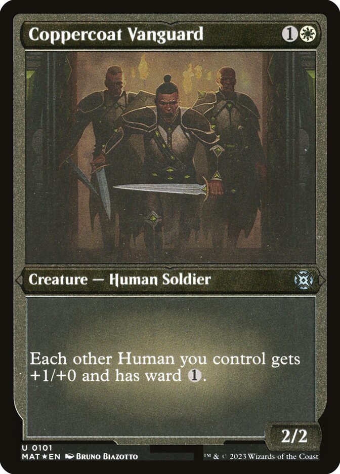 Vanguarda dos Gibões de Cobre / Coppercoat Vanguard - Magic: The Gathering - MoxLand