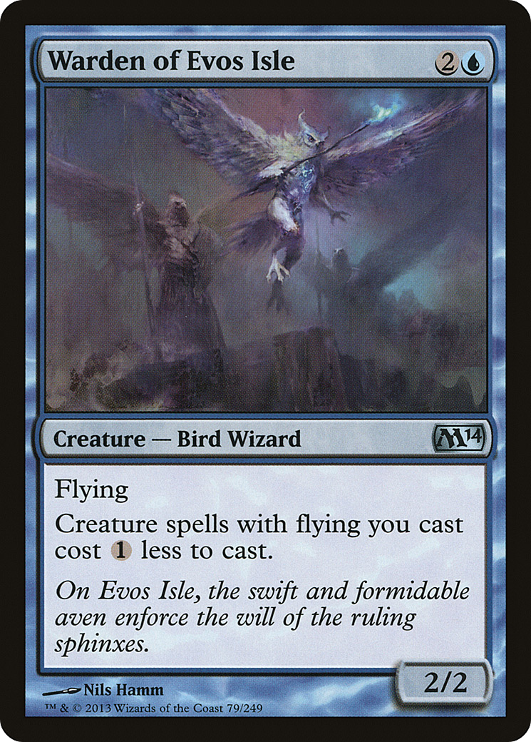 Guardião da Ilha de Evos / Warden of Evos Isle - Magic: The Gathering - MoxLand