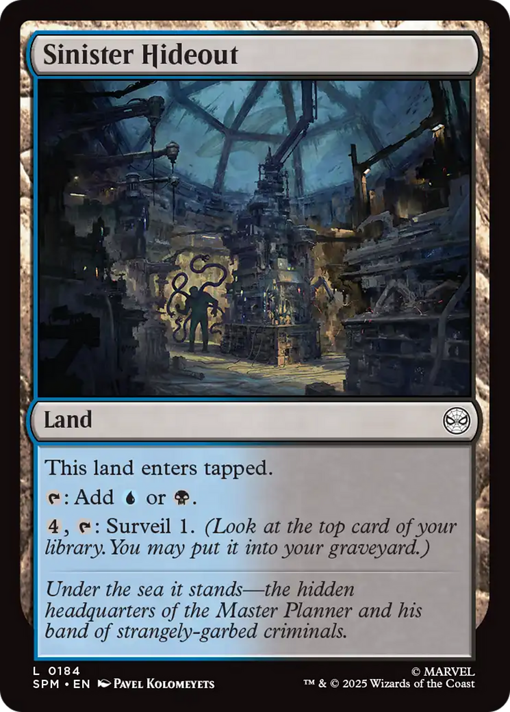 Esconderijo Sinistro / Sinister Hideout - Magic: The Gathering - MoxLand