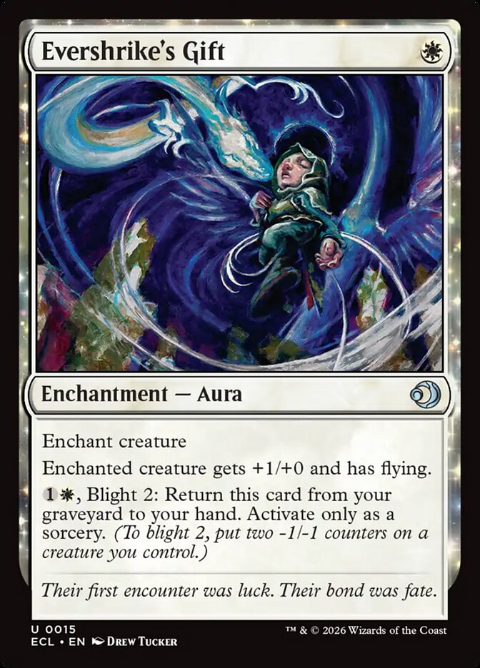 Dádiva do Asa Eterna / Evershrike's Gift - Magic: The Gathering - MoxLand