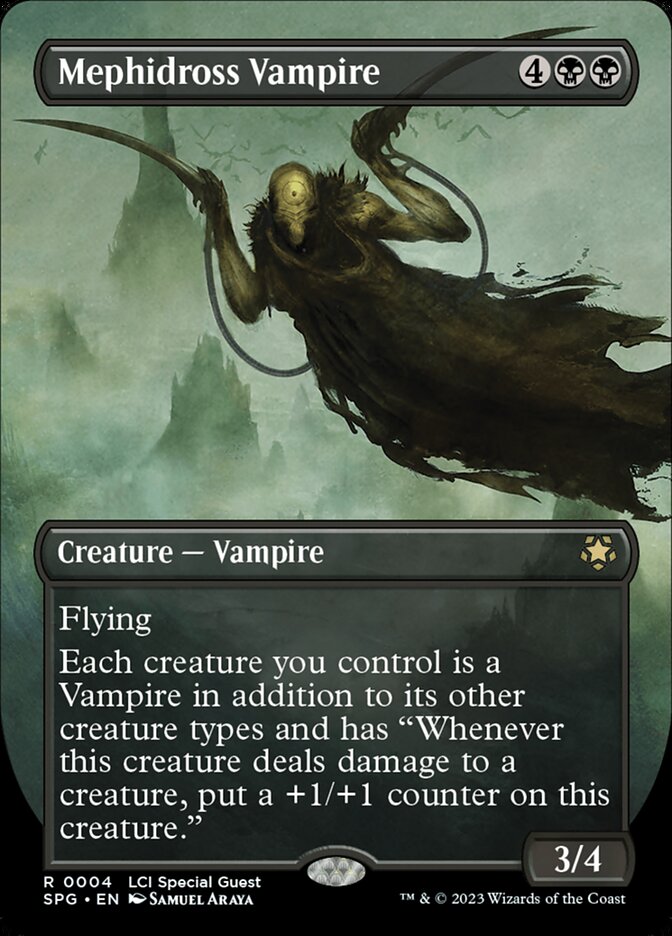 Vampiro de Mefidross / Mephidross Vampire - Magic: The Gathering - MoxLand