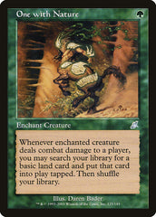 Um com a Natureza / One with Nature - Magic: The Gathering - MoxLand