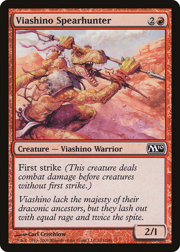 Viashino Alanceador / Viashino Spearhunter - Magic: The Gathering - MoxLand
