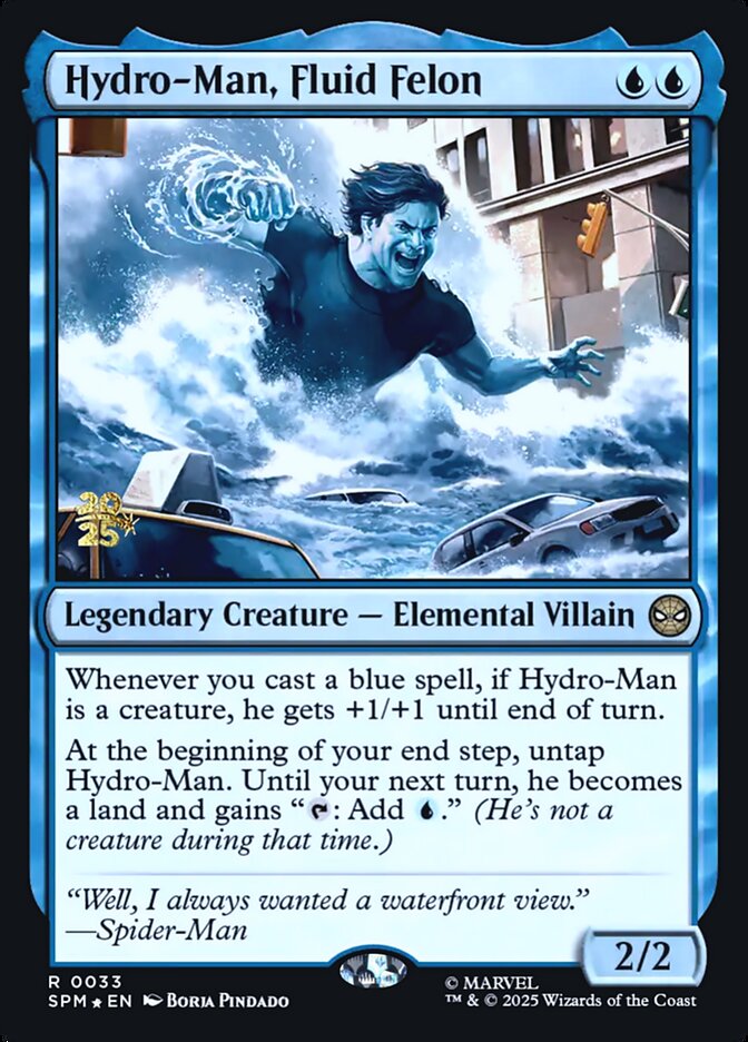 Hydro-Man, Fluid Felon - Magic: The Gathering - MoxLand
