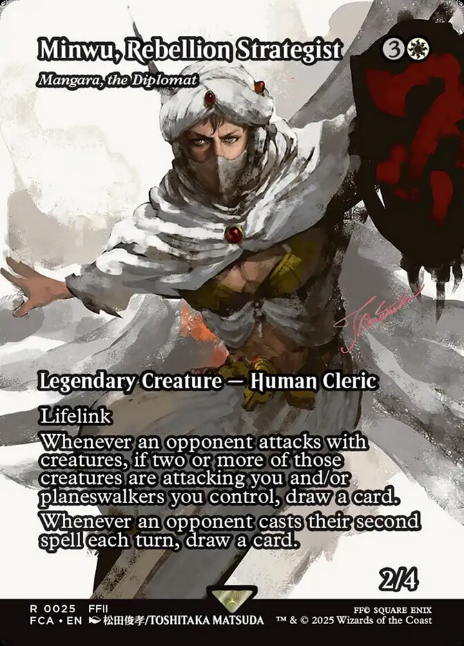 Minwu, Rebellion Strategist - Magic: The Gathering - MoxLand