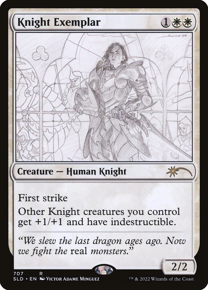 Exemplar Cavaleiro / Knight Exemplar - Magic: The Gathering - MoxLand