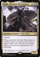 Orah, Hierofante do Enclave Celeste / Orah, Skyclave Hierophant - Magic: The Gathering - MoxLand