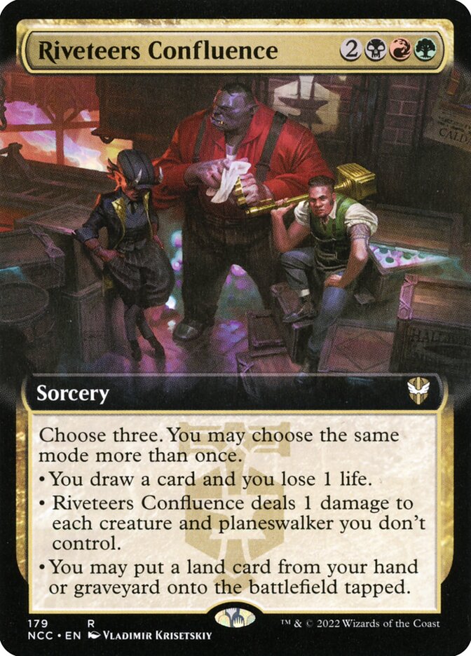 Confluência dos Rebiteiros / Riveteers Confluence - Magic: The Gathering - MoxLand