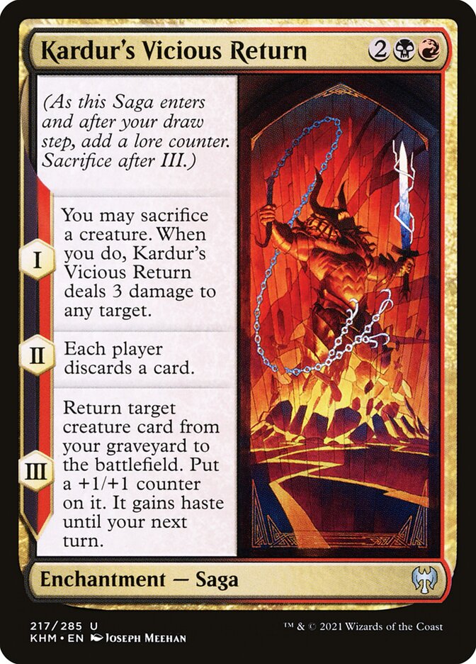 Retorno Cruel de Kardur / Kardur's Vicious Return - Magic: The Gathering - MoxLand