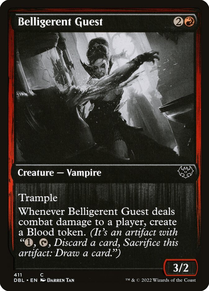 Convidada Beligerante / Belligerent Guest - Magic: The Gathering - MoxLand