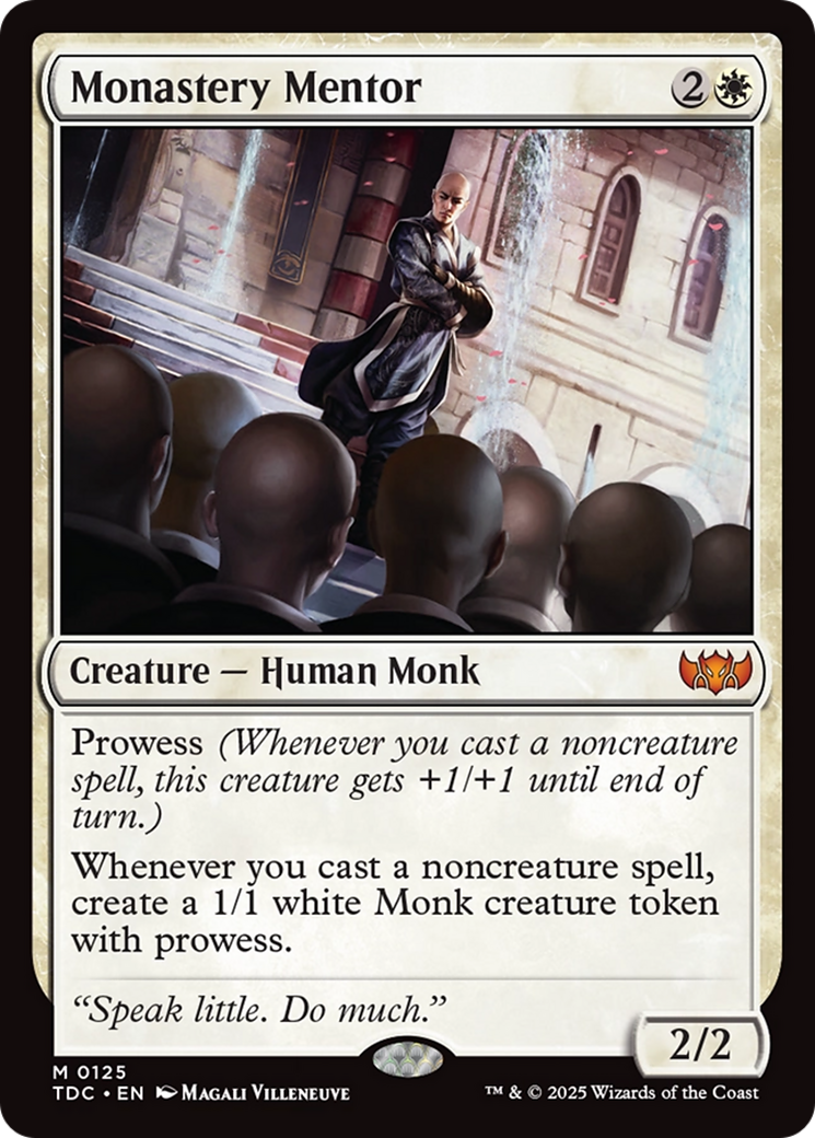 Mentor do Monastério / Monastery Mentor - Magic: The Gathering - MoxLand