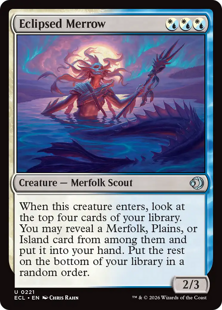 Sirenídea Eclipsada / Eclipsed Merrow - Magic: The Gathering - MoxLand