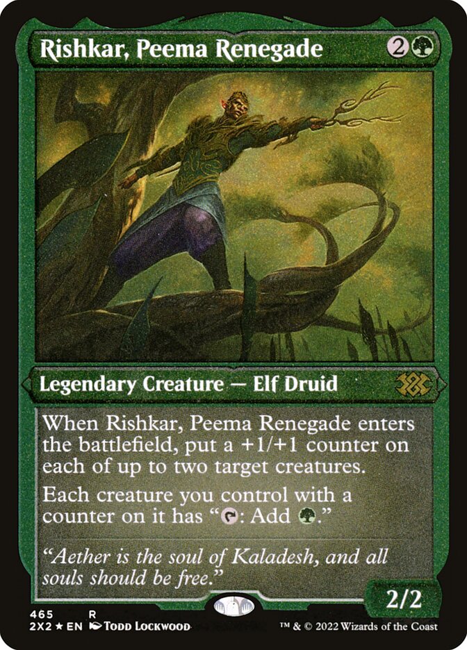 Rishkar, Renegado de Peema / Rishkar, Peema Renegade - Magic: The Gathering - MoxLand