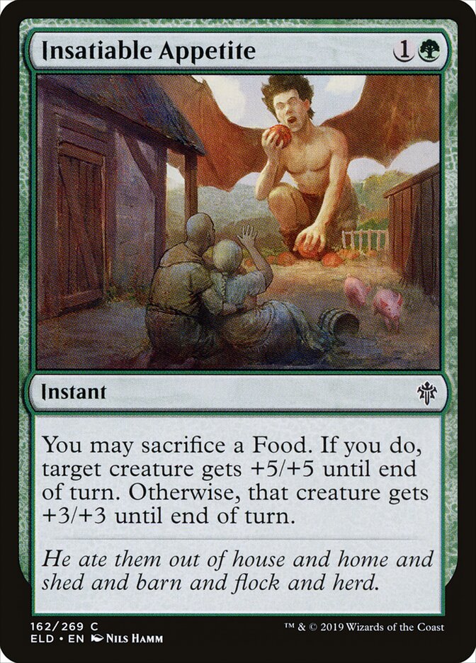 Apetite Inaplacável / Insatiable Appetite - Magic: The Gathering - MoxLand