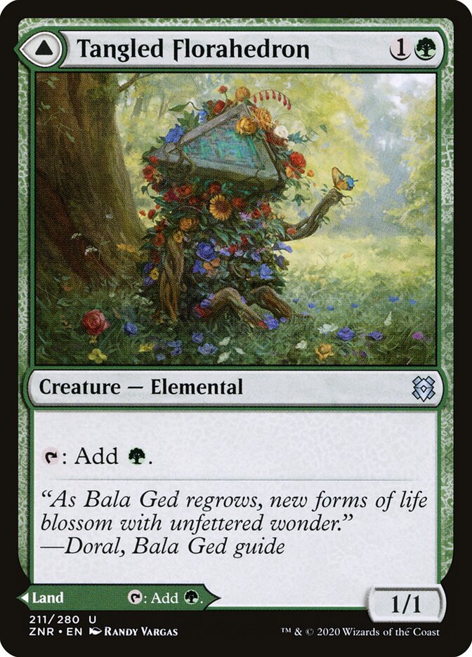 Floriedro Emaranhado / Tangled Florahedron - Magic: The Gathering - MoxLand