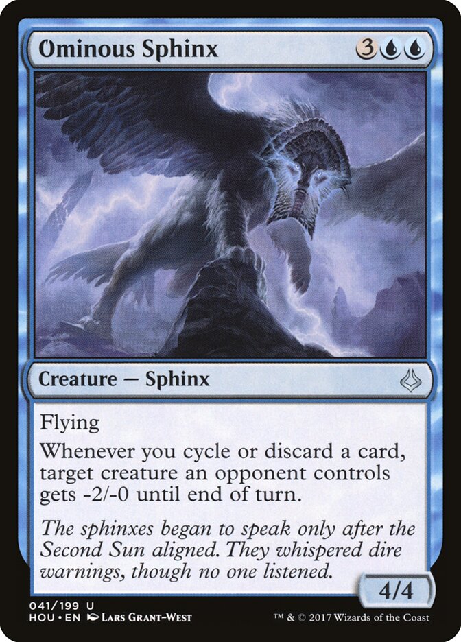 Esfinge Nefasta / Ominous Sphinx - Magic: The Gathering - MoxLand