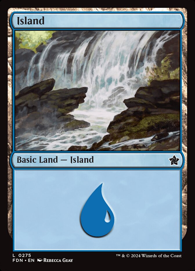 Ilha / Island - Magic: The Gathering - MoxLand