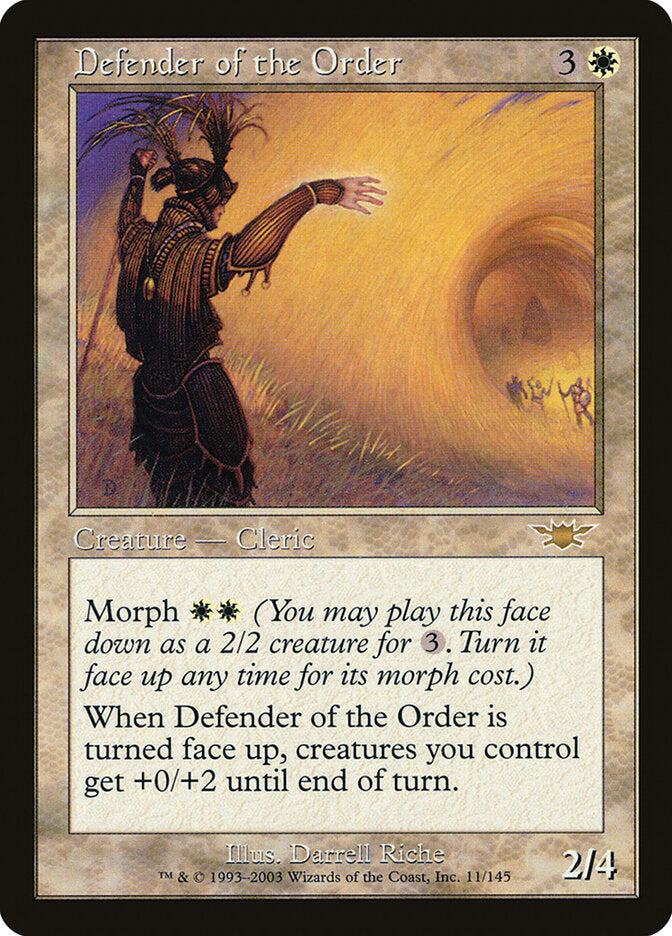 Defensor da Ordem / Defender of the Order - Magic: The Gathering - MoxLand