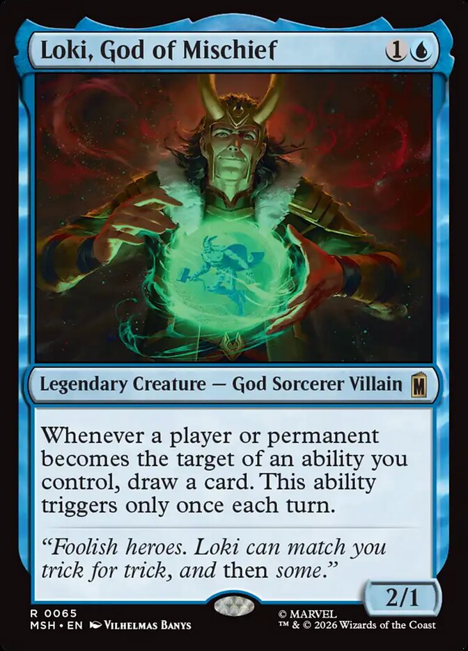 Loki, God of Mischief - Magic: The Gathering - MoxLand