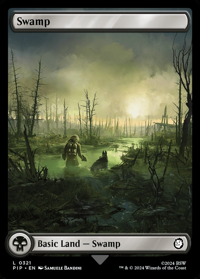 Pântano / Swamp - Magic: The Gathering - MoxLand
