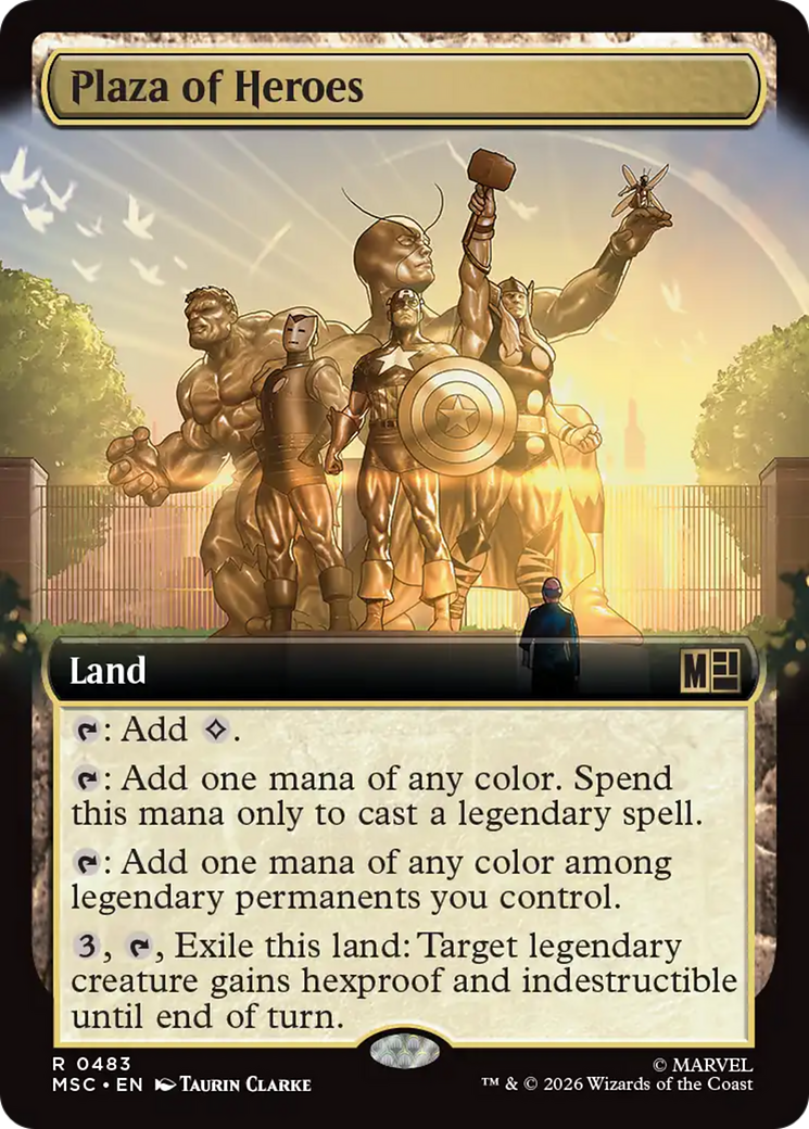 Praça dos Heróis / Plaza of Heroes - Magic: The Gathering - MoxLand