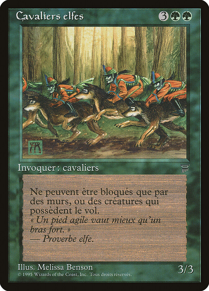 Ginetes Élficos / Elven Riders - Magic: The Gathering - MoxLand
