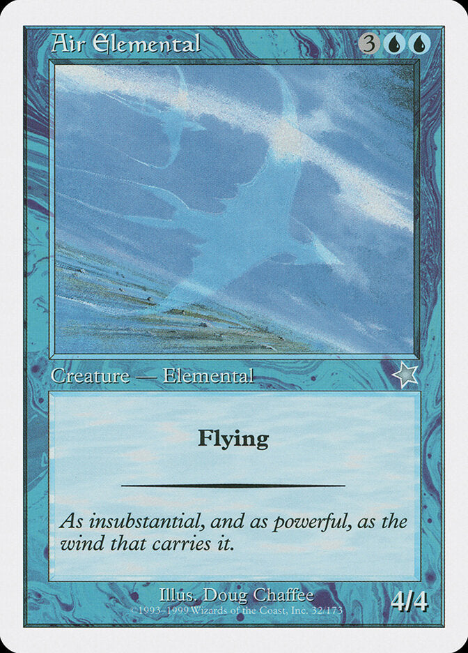 Elemental do Ar / Air Elemental - Magic: The Gathering - MoxLand