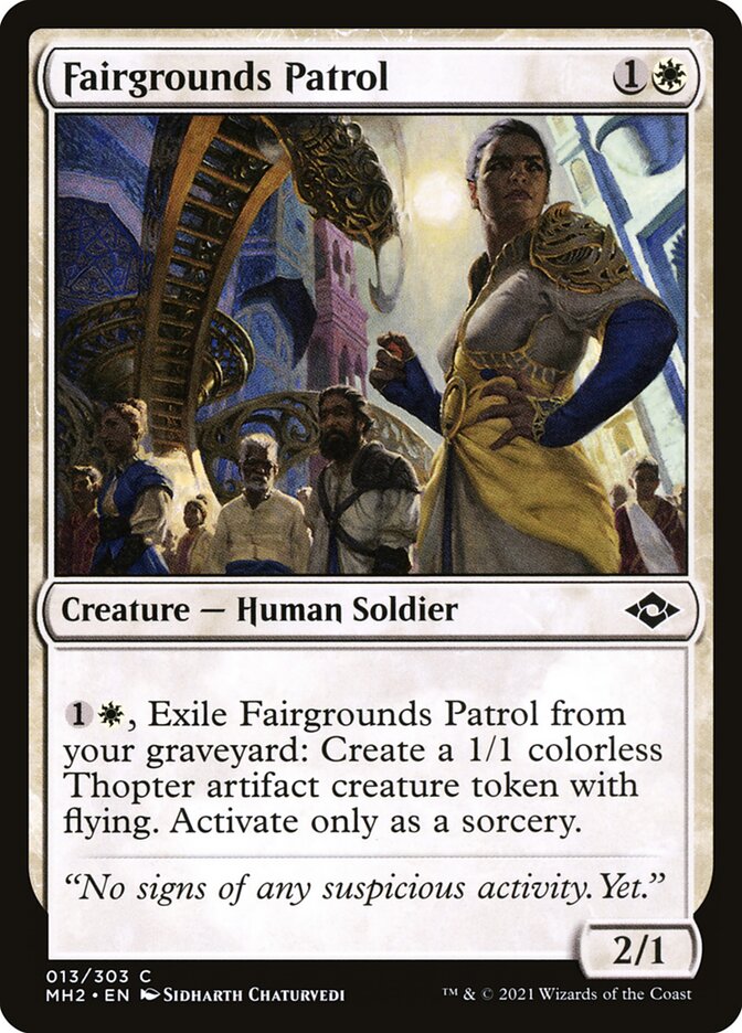 Patrulha da Feira / Fairgrounds Patrol - Magic: The Gathering - MoxLand