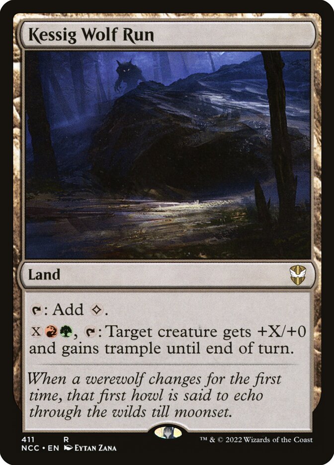 Toca do Lobo de Kessig / Kessig Wolf Run - Magic: The Gathering - MoxLand