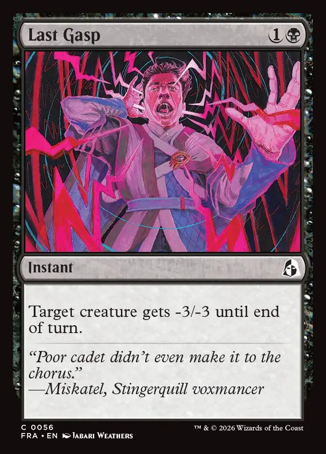 Último Suspiro / Last Gasp