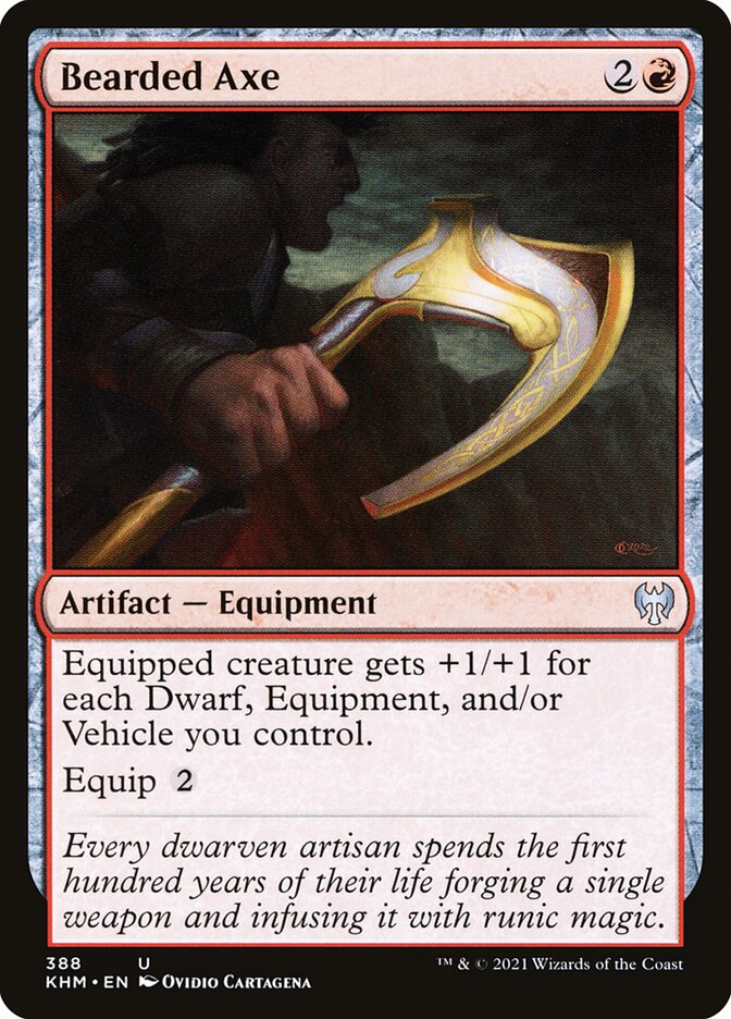 Machado Barbado / Bearded Axe - Magic: The Gathering - MoxLand
