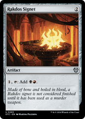 Sinete Rakdos / Rakdos Signet - Magic: The Gathering - MoxLand