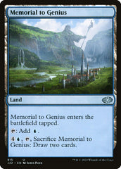 Memorial à Genialidade / Memorial to Genius - Magic: The Gathering - MoxLand