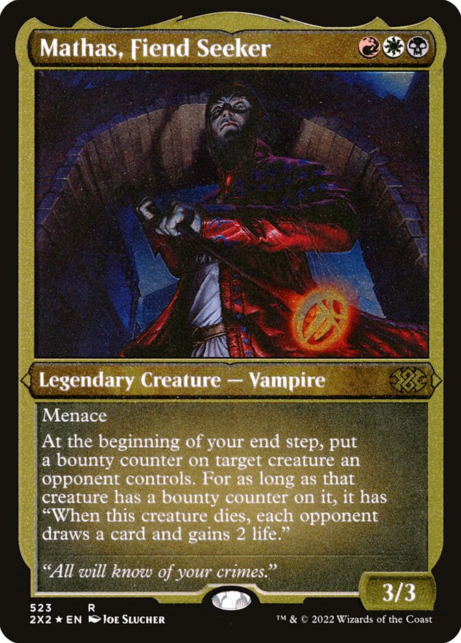 Mathas, Buscador de Demônios / Mathas, Fiend Seeker - Magic: The Gathering - MoxLand