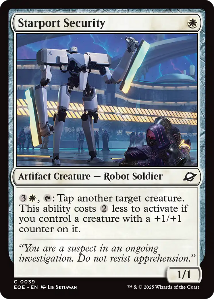 Segurança do Espaçoporto / Starport Security - Magic: The Gathering - MoxLand