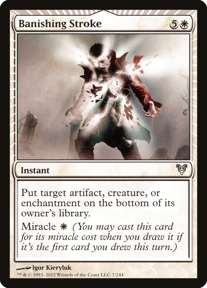 Golpe Banidor / Banishing Stroke - Magic: The Gathering - MoxLand