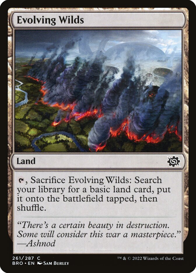 Terras em Desenvolvimento / Evolving Wilds - Magic: The Gathering - MoxLand