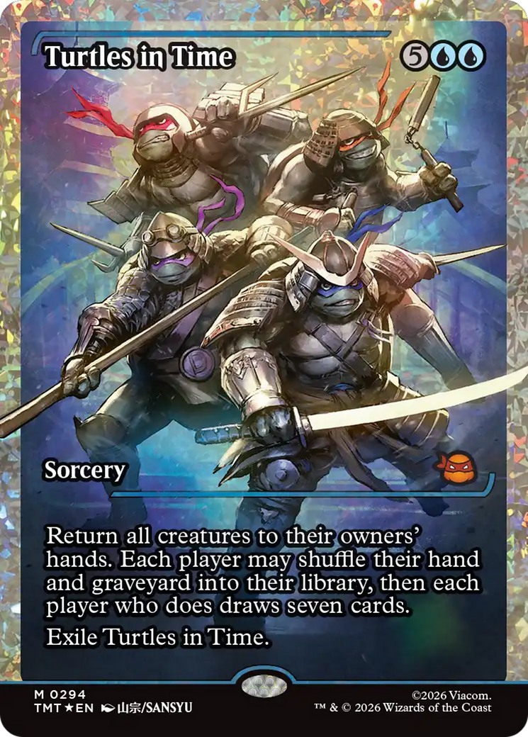 Turtles in Time - Magic: The Gathering - MoxLand