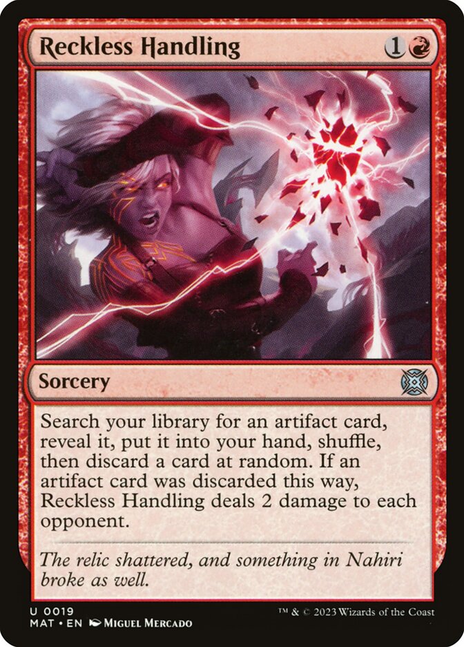 Manuseio Descuidado / Reckless Handling - Magic: The Gathering - MoxLand